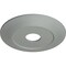 Ekena Millwork Adonis Ceiling Medallion (Fits Canopies up to 10 1/4"), 16 1/8"OD x 3 5/8"ID x 1"P, Primed White CM16AD - alternate 3